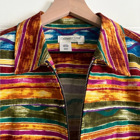 Coldwater Creek Zip Front Blazer/Jacket - Picture 3 of 5